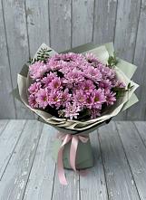 Букет цветов из:  Хризантемы в Казанской Краснодарского края