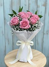 Букет цветов из:  Розы в Казанской Краснодарского края