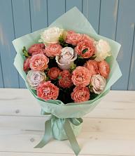 Букет цветов из:  Розы в Казанской Краснодарского края