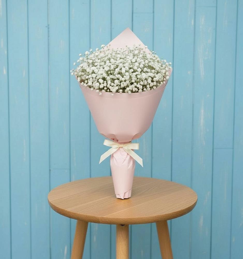 Букет цветов из: Гипсофила в Казанской Краснодарского края