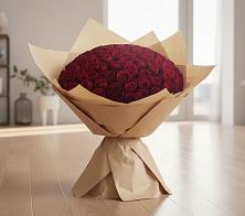 Букет 101 Красная роза в Казанской Краснодарского края