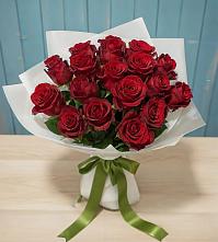 Букет Красные розы в Казанской Краснодарского края