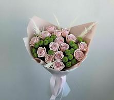 Букет цветов из:  Розы и Хризантемы #REPLACE_PRED# Казанской Краснодарского края