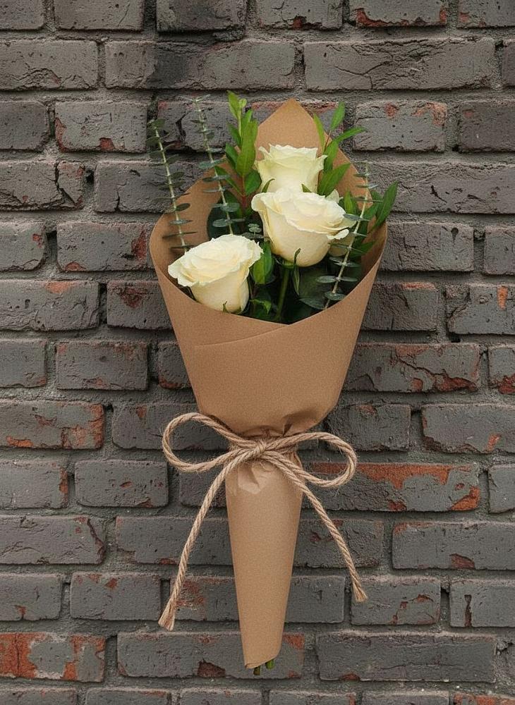 Букет цветов из: Розы в Казанской Краснодарского края