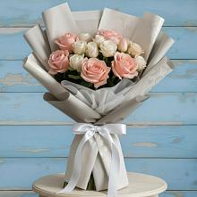 Букет цветов из:  Розы #REPLACE_PRED# Казанской Краснодарского края