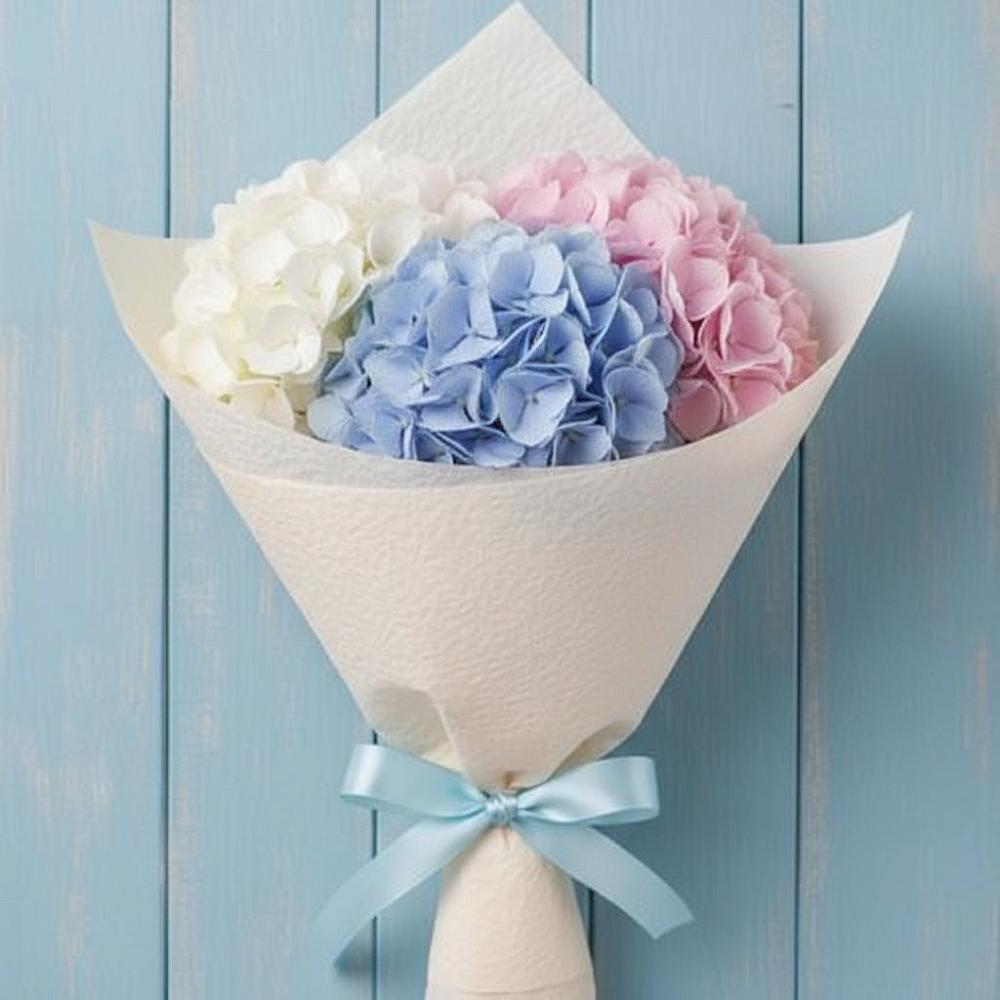 Букет цветов из: Гортензия в Казанской Краснодарского края